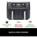 Ninja AF400UK 9.5L Dual Zone Air Fryer - Tech in a Blink