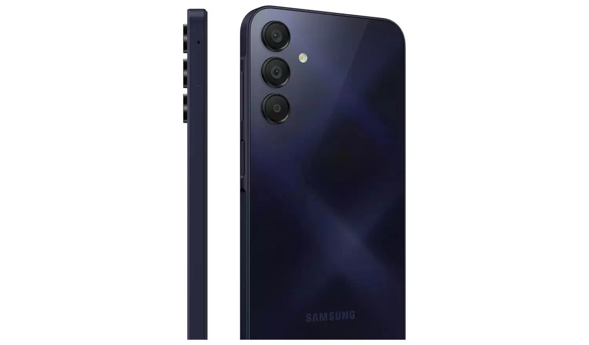 Samsung Galaxy A15 Blue & Black 6.5" 128GB 4G Unlocked & SIM Free Smartphone Galaxy A15