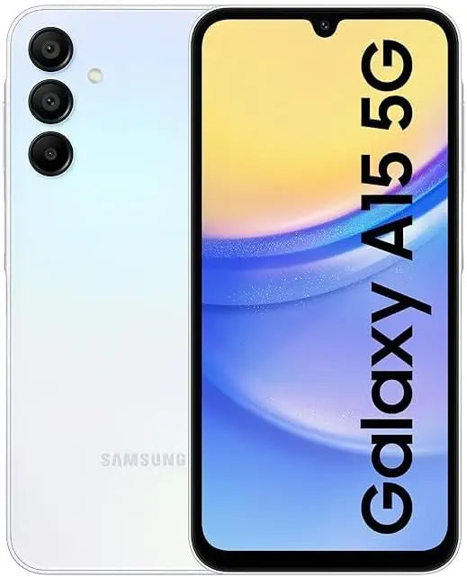 Samsung Galaxy A15 Blue Black 6.5" 128GB 5G Unlocked & SIM Free Smartphone Galaxy A15